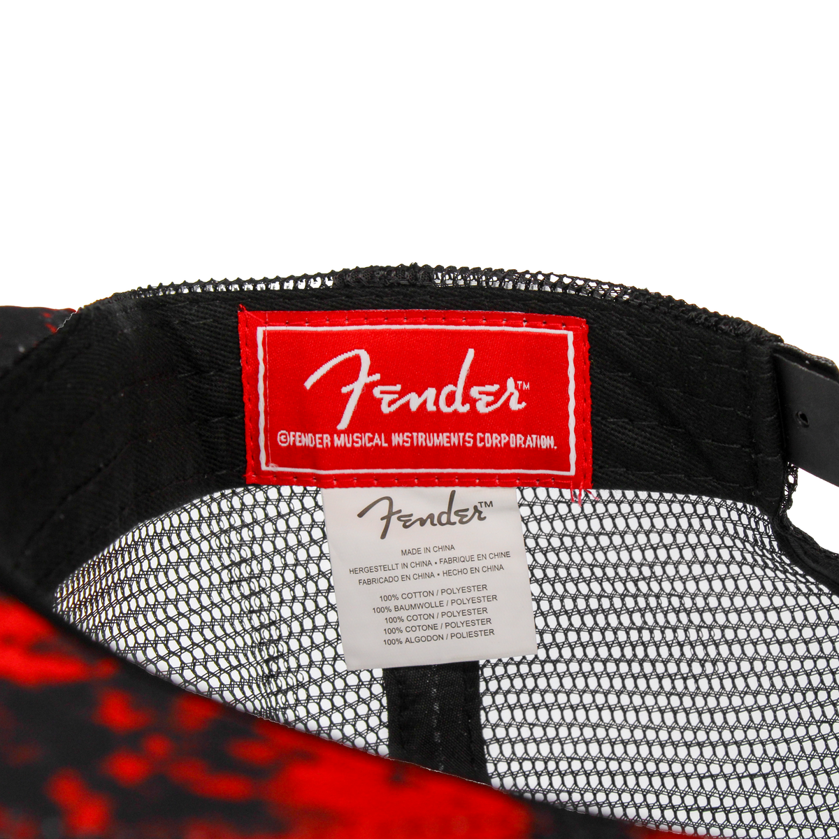 Fender Red Rival Hat