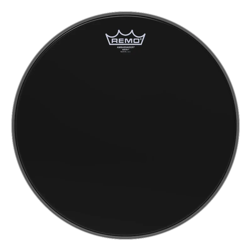 Remo Ambassador Ebony Drumheads
