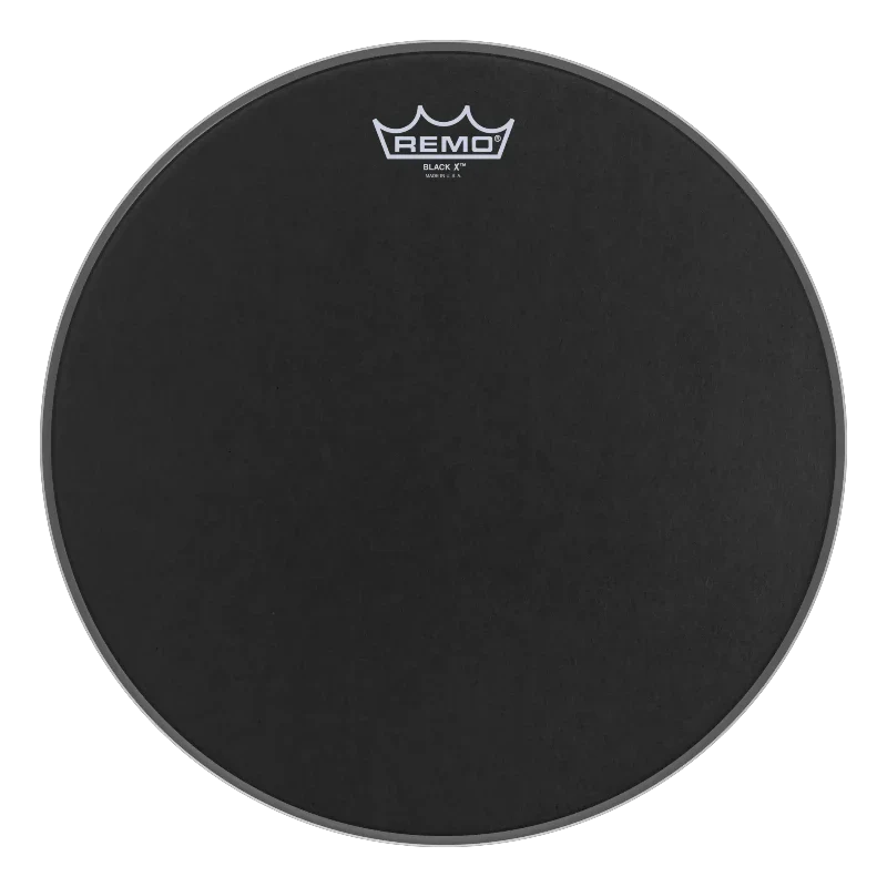 Remo Emperor X Black Suede Drumheads