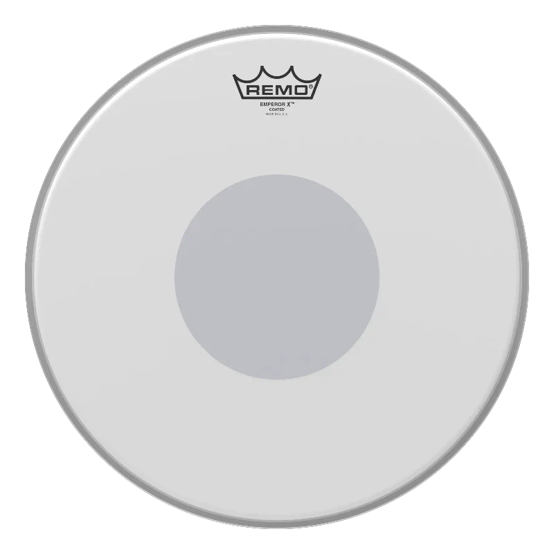 Remo Emperor X Coated Black Dot Drumheads