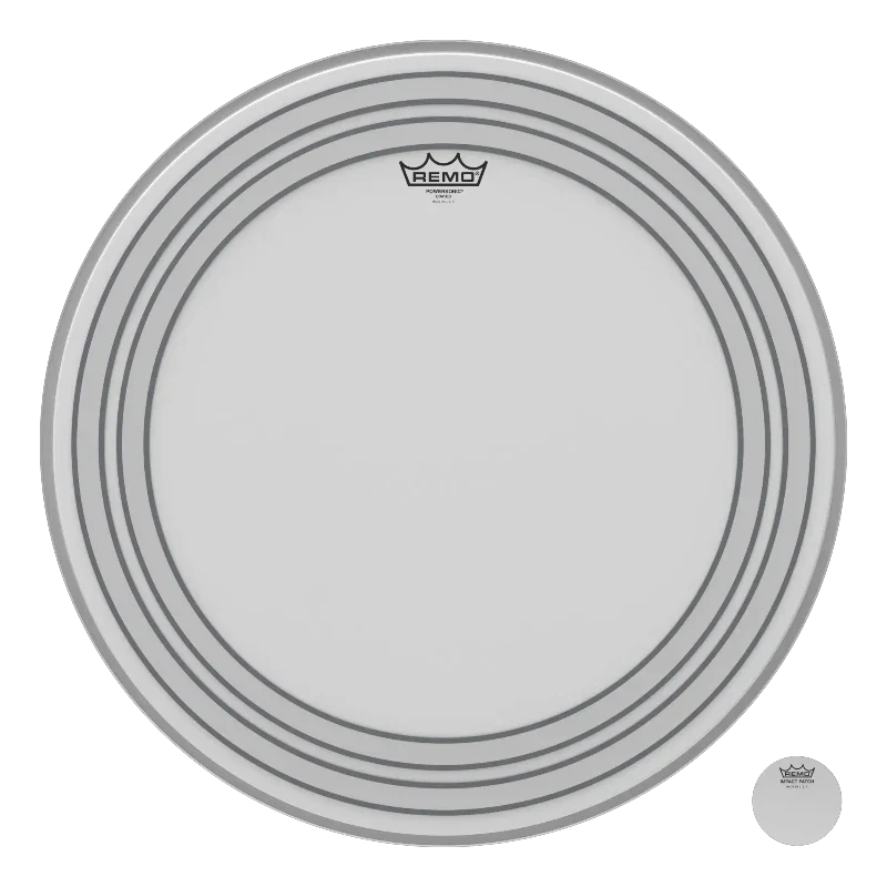 Remo Powersonic Coated Bass Drumheads