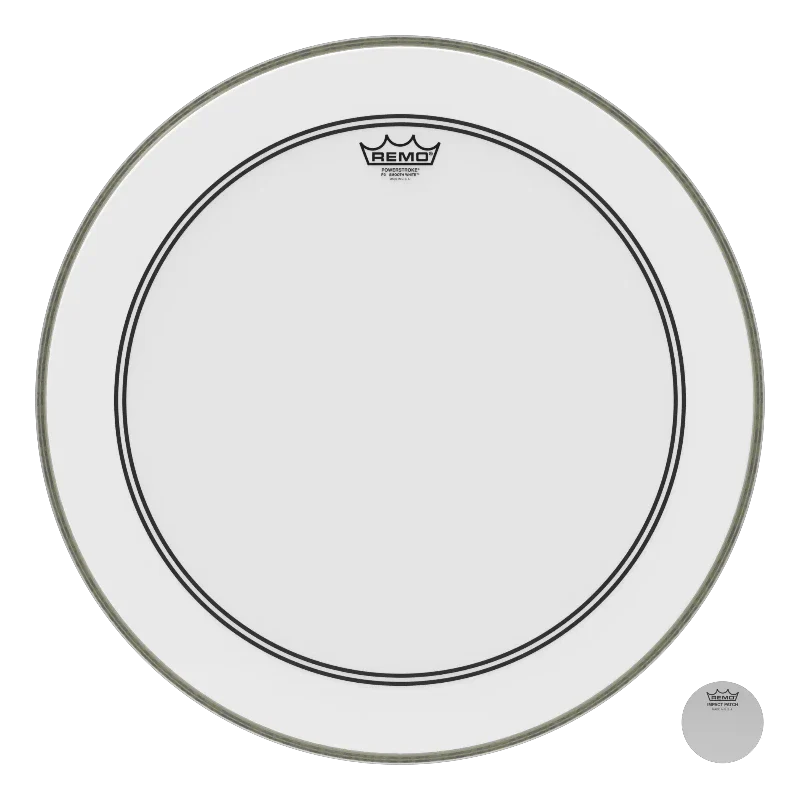 Remo Powerstroke P3 Smooth White Drumheads