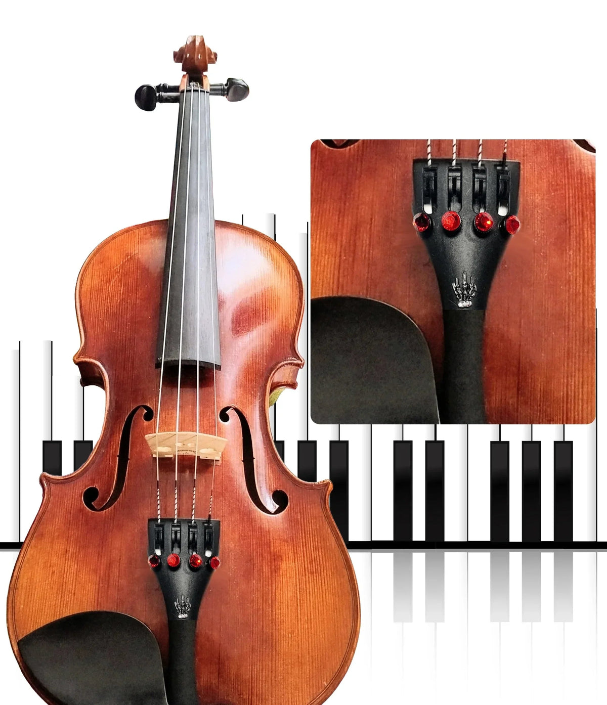 Lumina Artist Violin Outfit – Skeleton Hand