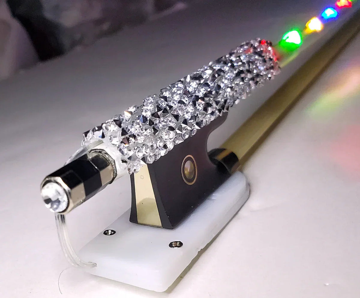 Rozanna's Multi Color Viola Glow Bow | 8 LED Light Settings