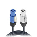 ProX 10 Ft. High Performance 12AWG Blue to Gray Link Cable for Power Connection compatible devices