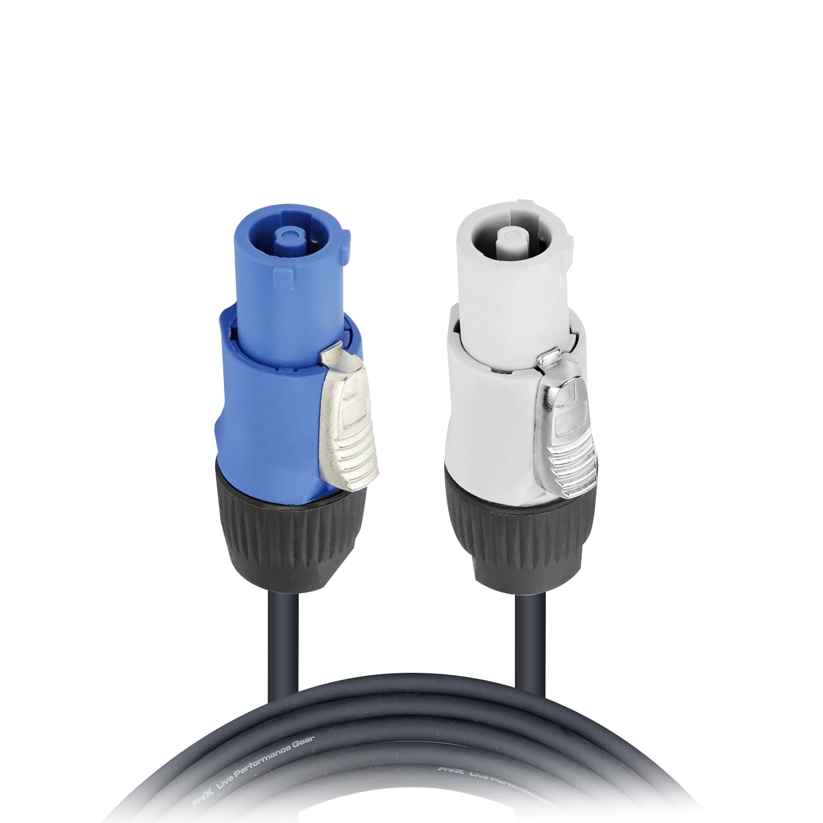 ProX 10 Ft. High Performance 12AWG Blue to Gray Link Cable for Power Connection compatible devices