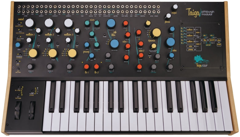Taiga Keyboard™ Modern Analog Keyboard with Expansion Bay Cre8Audio Electric Keyboards