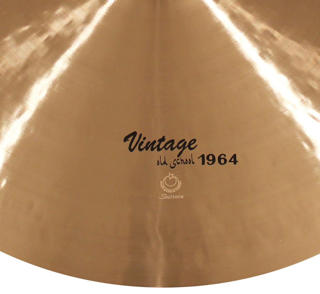 Soultone Cymbals Vintage Old School 1964 Crash / Ride