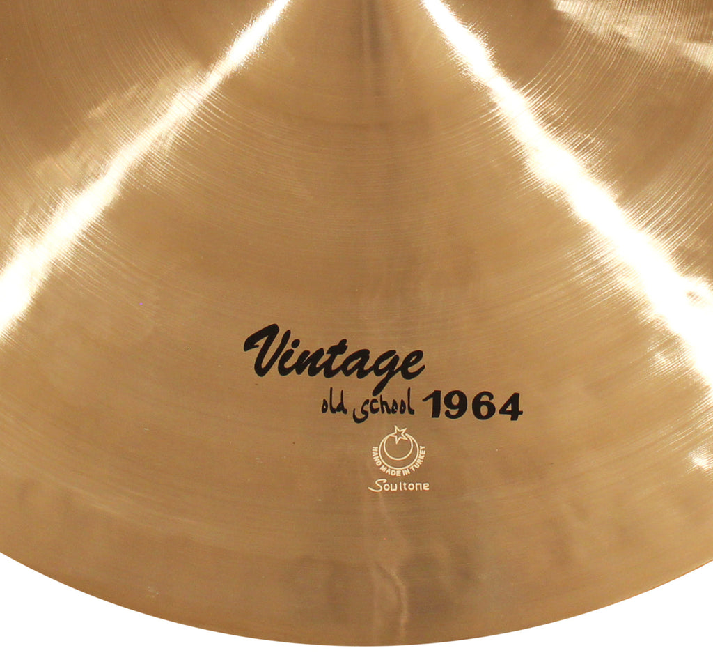 Soultone Cymbals Vintage Old School 1964 Crash