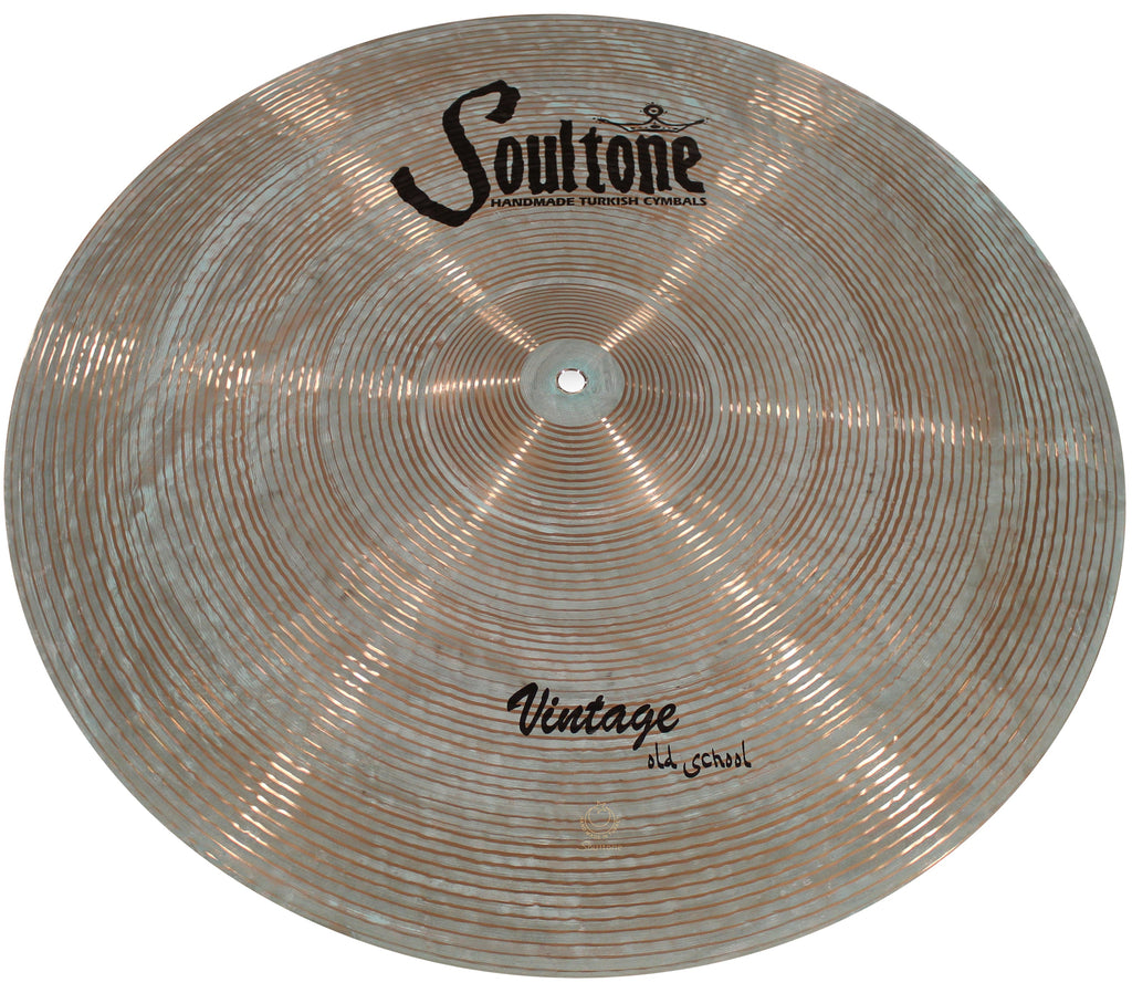 Soultone Cymbals Vintage Old School Patina Crash / Ride