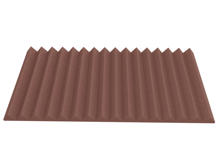 3 Inch Acoustic Foam Wedge Style Panels - 13 Color Options