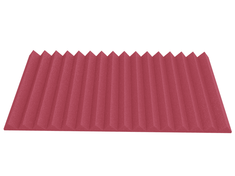 3 Inch Acoustic Foam Wedge Style Panels - 13 Color Options
