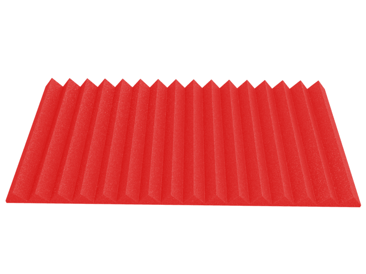 3 Inch Acoustic Foam Wedge Style Panels - 13 Color Options