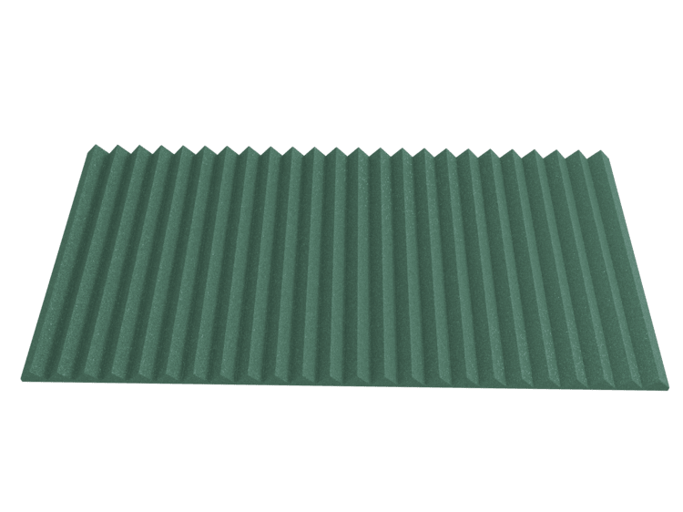 2 Inch Acoustic Foam Wedge Style Panels - 13 Color Options
