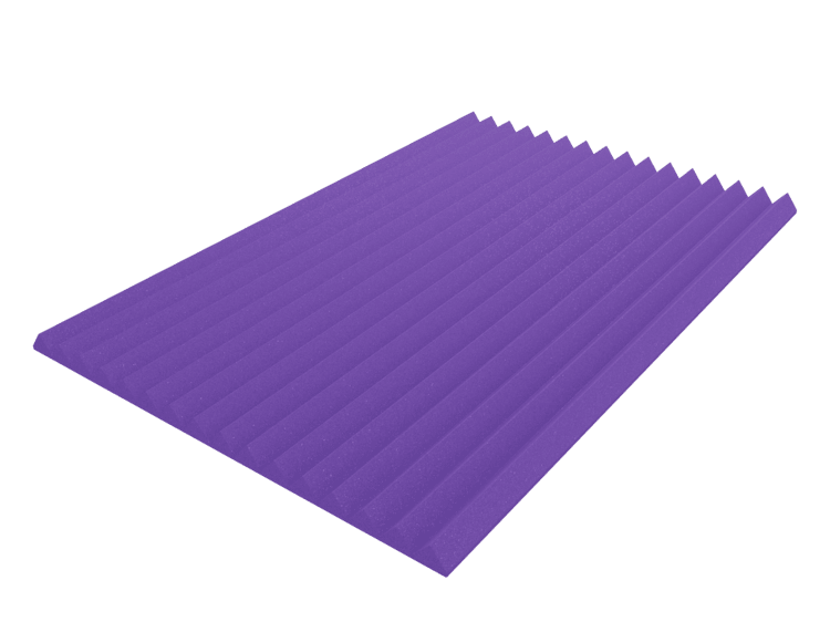 3 Inch Acoustic Foam Wedge Style Panels - 13 Color Options