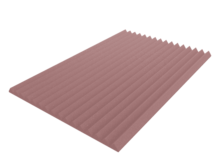 3 Inch Acoustic Foam Wedge Style Panels - 13 Color Options