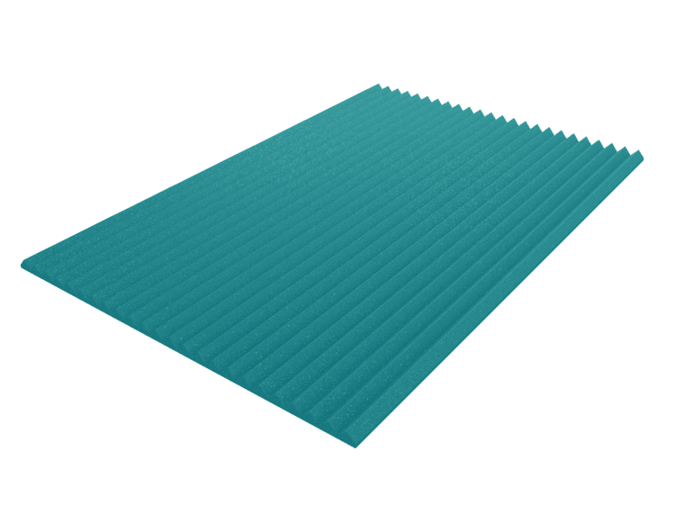 2 Inch Acoustic Foam Wedge Style Panels - 13 Color Options