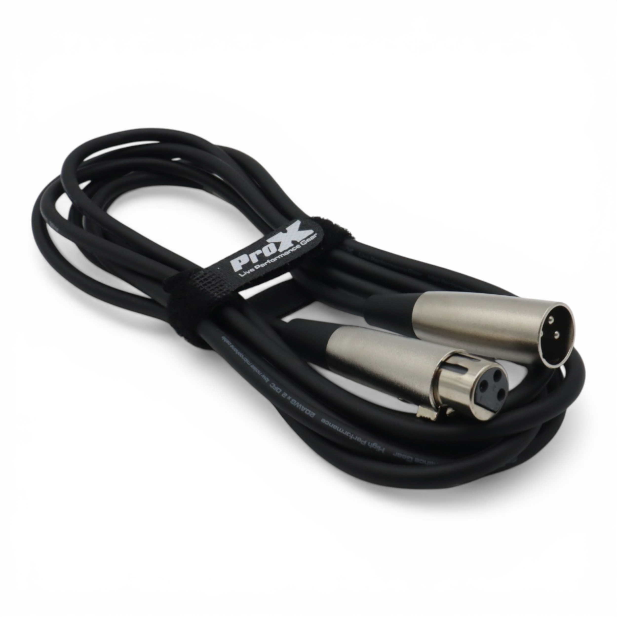 ProX 10 Ft. Balanced XLR3-F to XLR3-M Premium Audio Microphone Cable