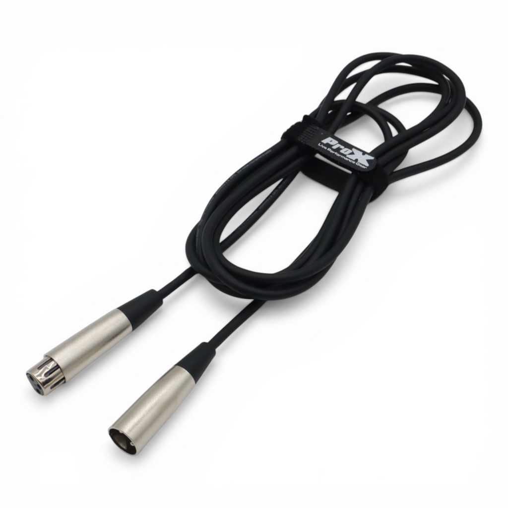 ProX 10 Ft. Balanced XLR3-F to XLR3-M Premium Audio Microphone Cable