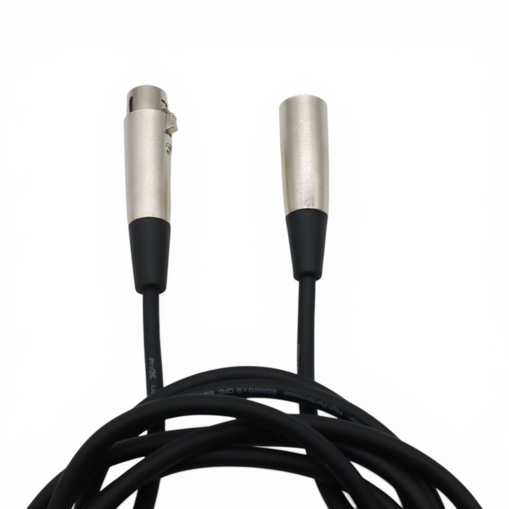 ProX 10 Ft. Balanced XLR3-F to XLR3-M Premium Audio Microphone Cable