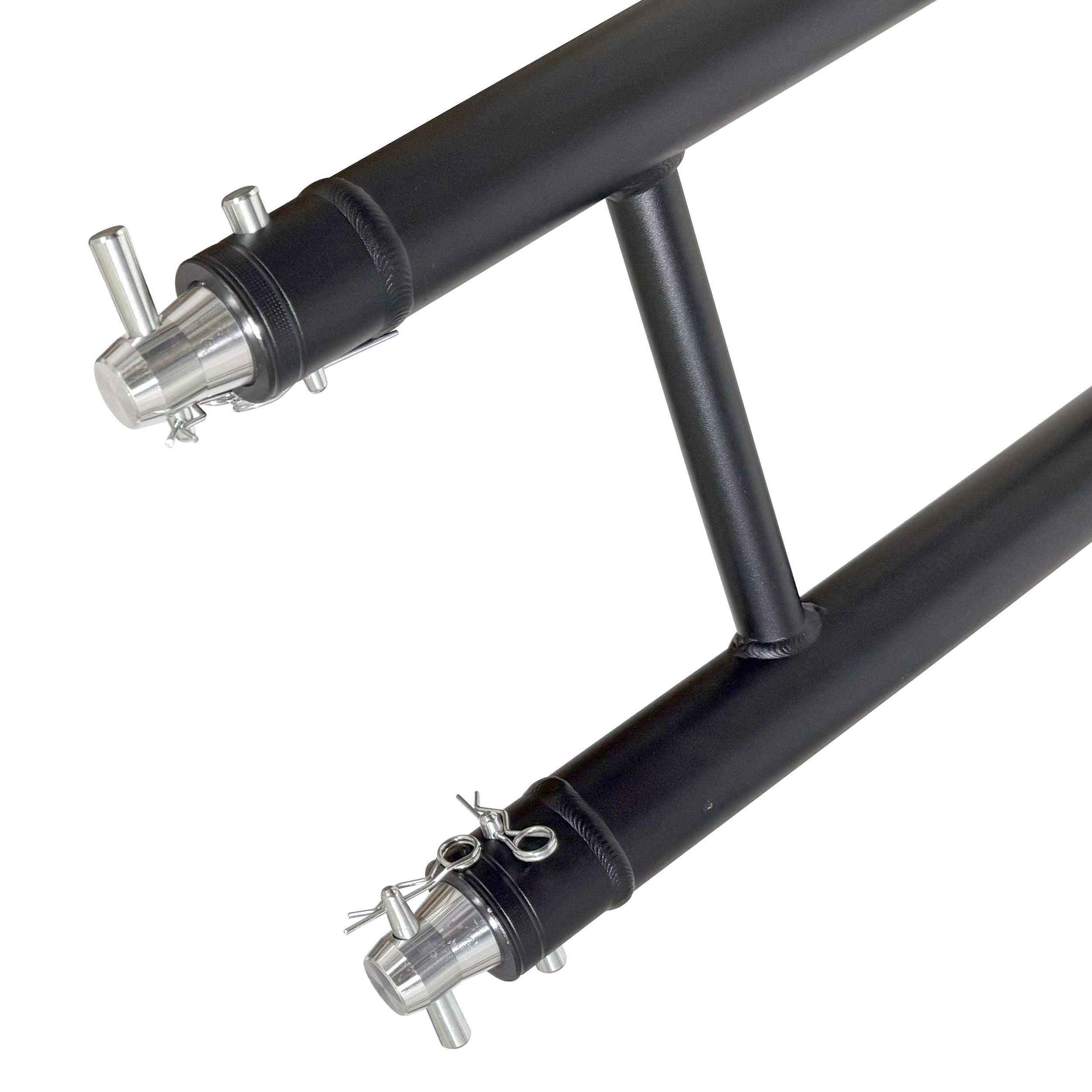 ProX 1.64 Ft. (0.50m) F32 I-Beam Vertical or Horizontal Linear Segment Truss 2mm Wall in BLACK