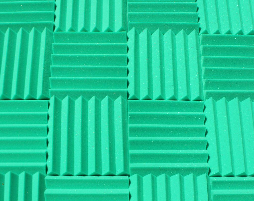 2 Inch Acoustic Foam Wedge Style Panels - 13 Color Options