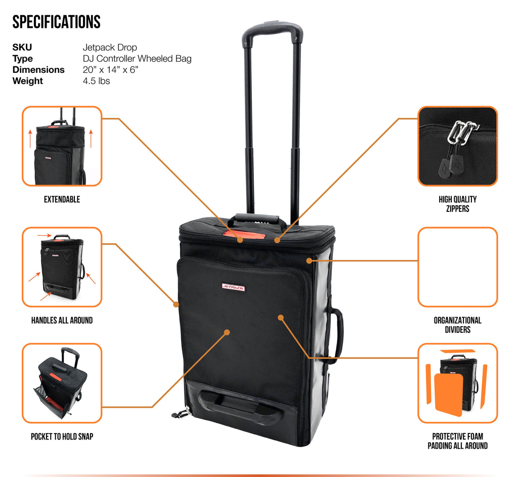 JetPack Drop System - Drop Roller Bag (Roller Bag Only)