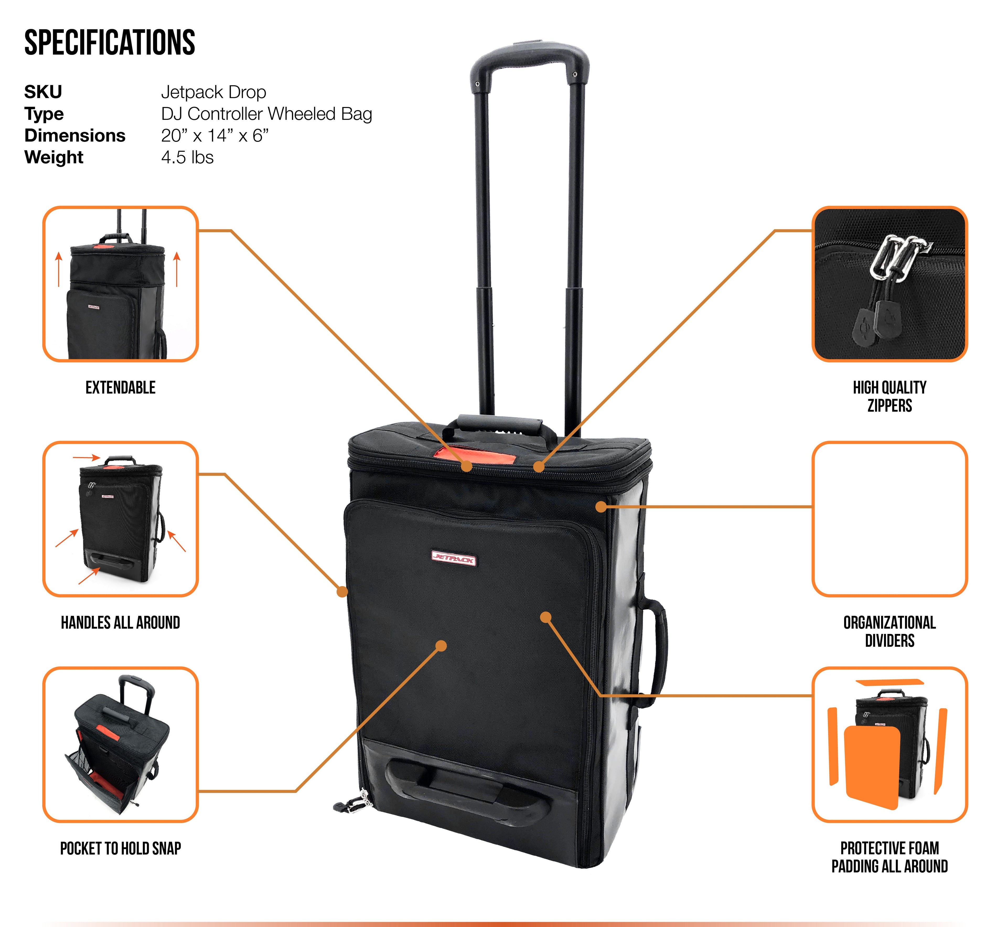 JetPack Drop System - Drop Roller Bag (Roller Bag Only)