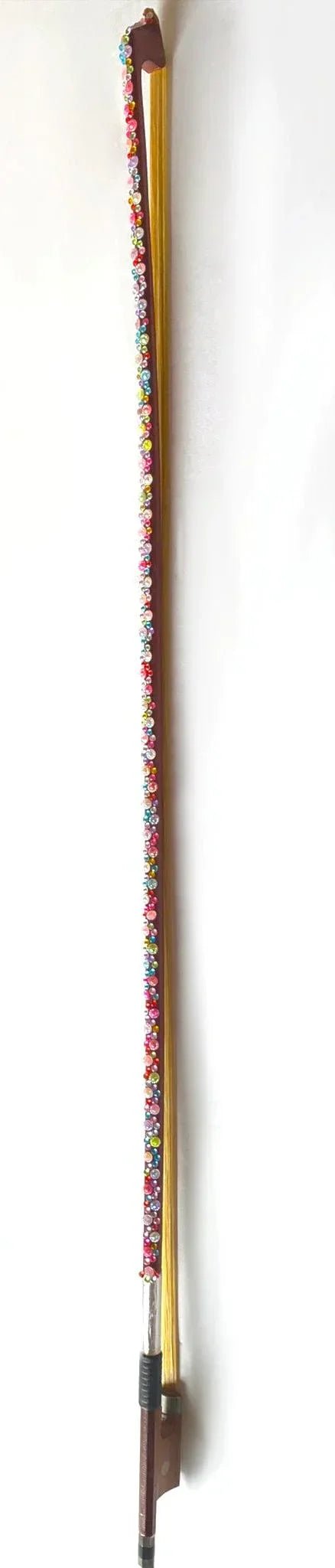 Rozanna's Bling Multi Color Violin Bow