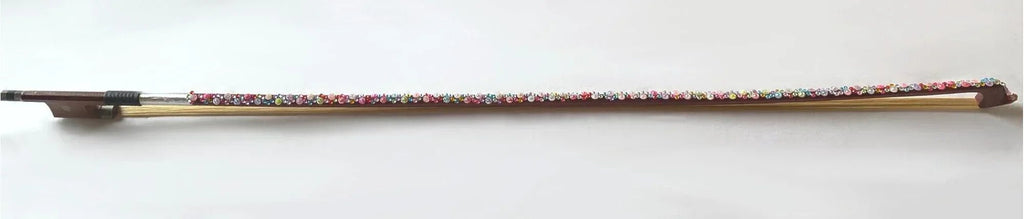 Rozanna's Bling Multi Color Violin Bow
