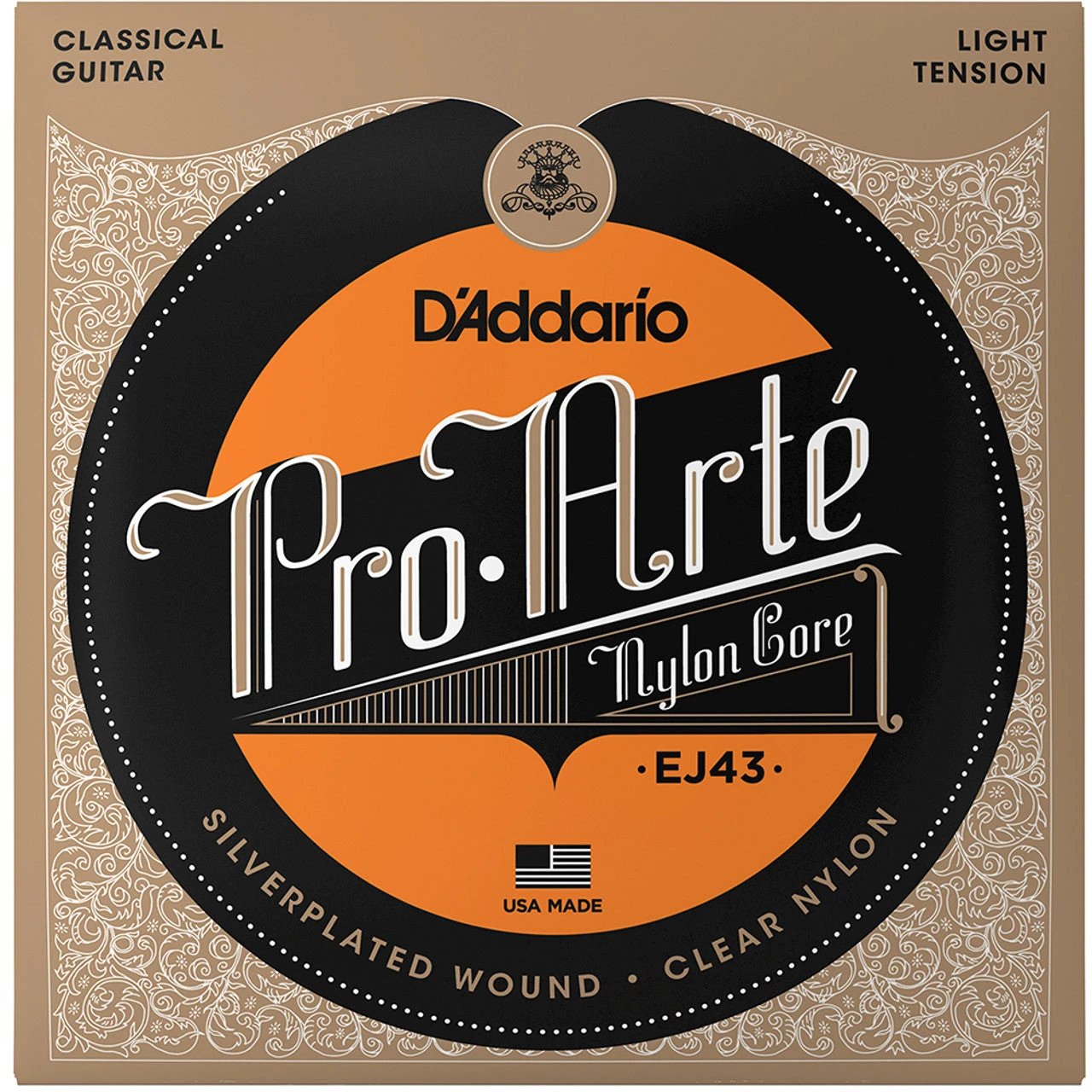 D'Addario EJ43 Light Tension, Pro-Arte Nylon Classical Guitar Strings
