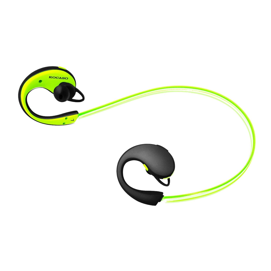 Wireless Sports Headsets Wireless V4.1 Neckband Earphones HD Stereo Sweat-proof Headphones Earbuds w/ LED Light Mic 8Hrs Work Running