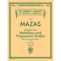 75 Melodious and Progressive Studies Op. 36 - Book 1 Violin Method Sheet Music Schirmer Library of Classics Volume 487 Violin Exercises for Technique - Paperback