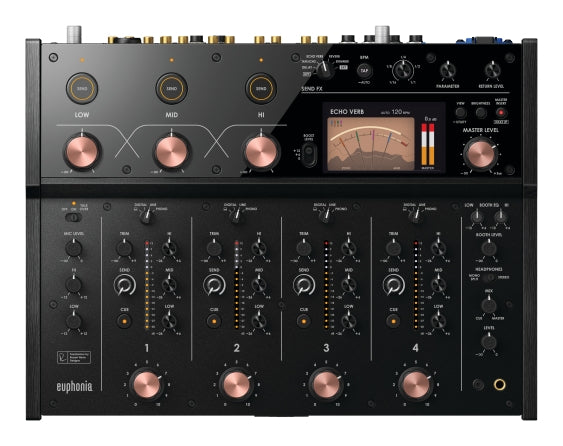 euphonia Professional Rotary Mixer AlphaTheta Tech/Pro Audio Gear
