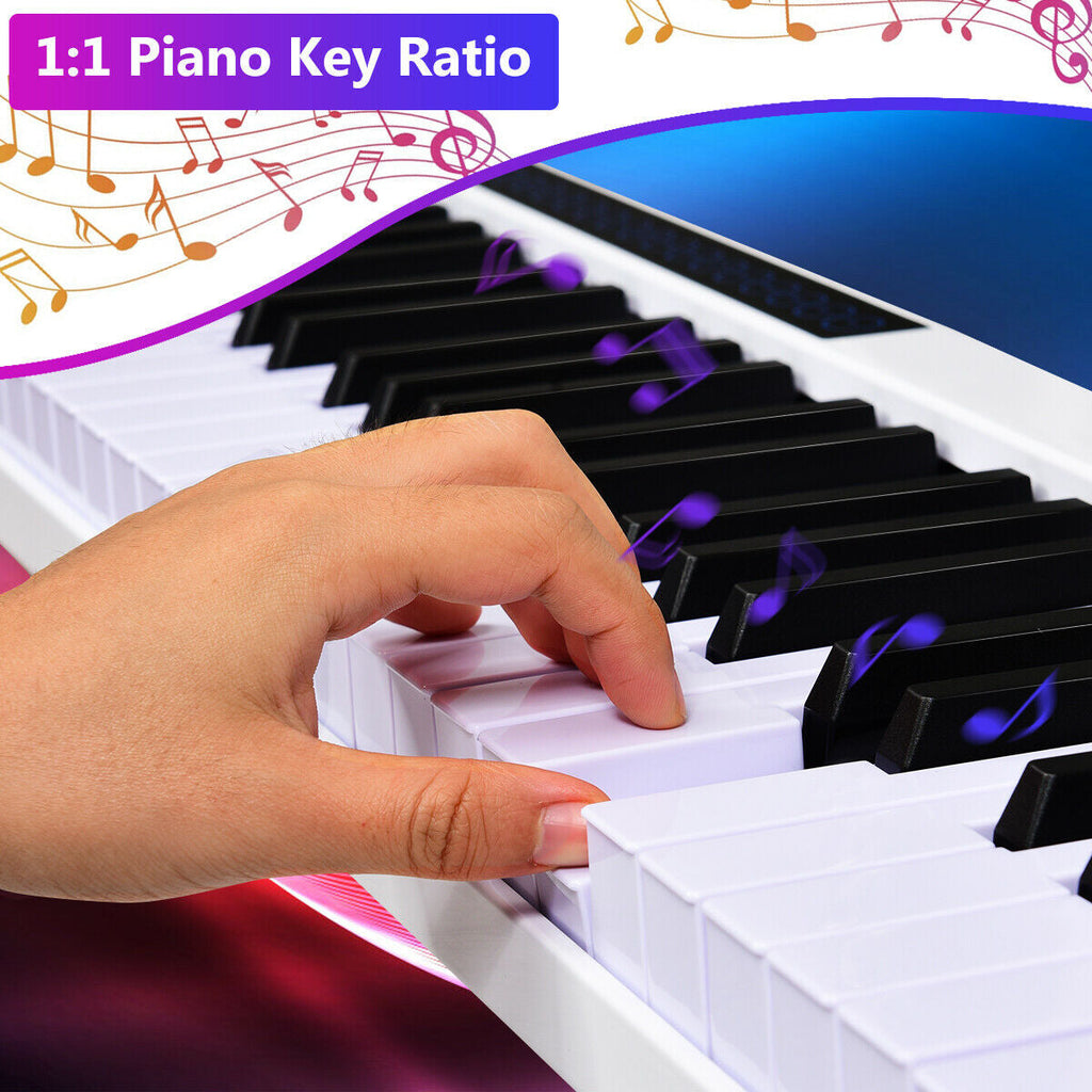 88-Key Portable Electronic Piano with Voice Function