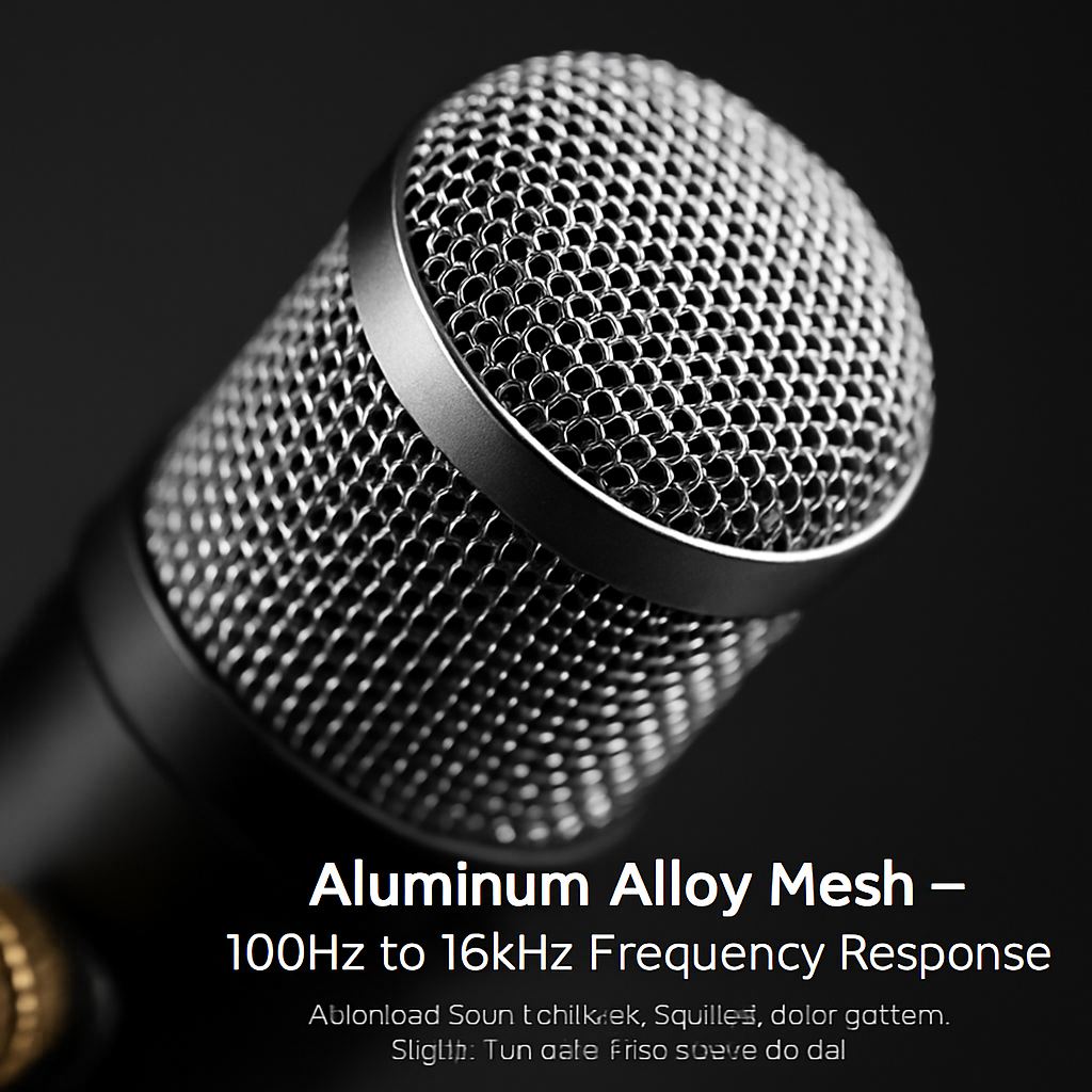 Condenser Microphone for Studio Recording and Podcasting