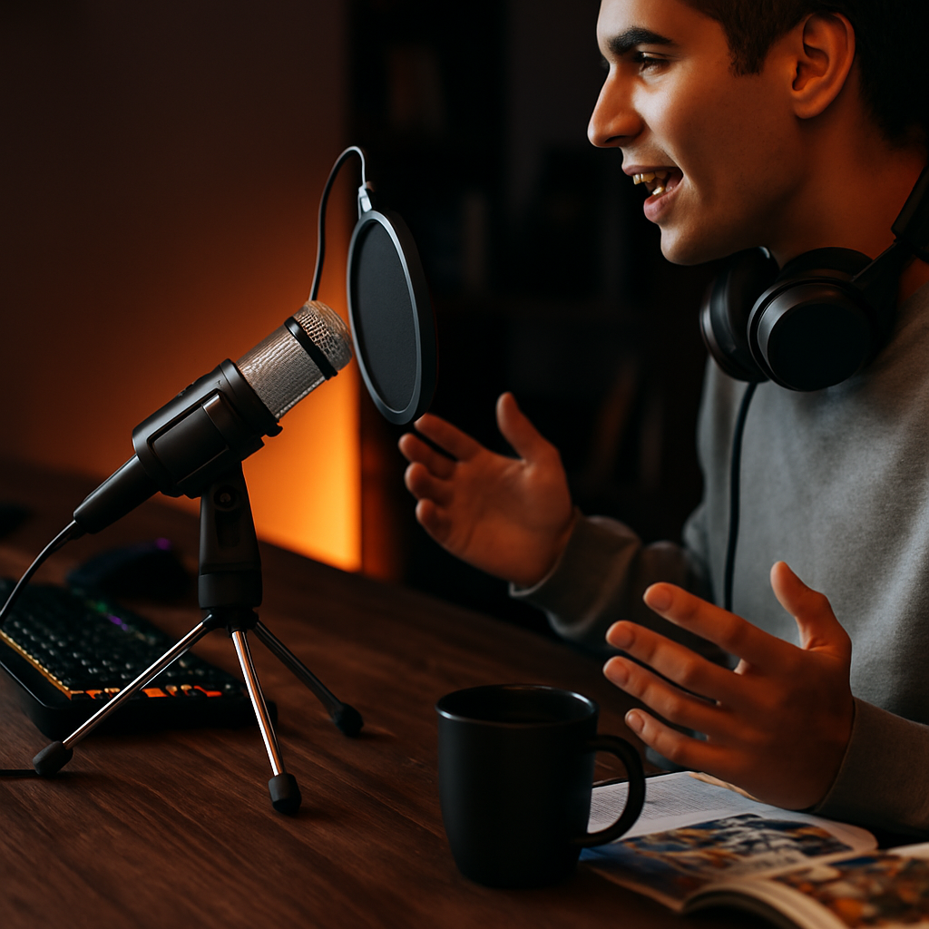 Condenser Microphone for Studio Recording and Podcasting