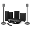 Denon S-302 DVD Home Entertainment System 2 Speaker Home Theater System WiFi 1080P