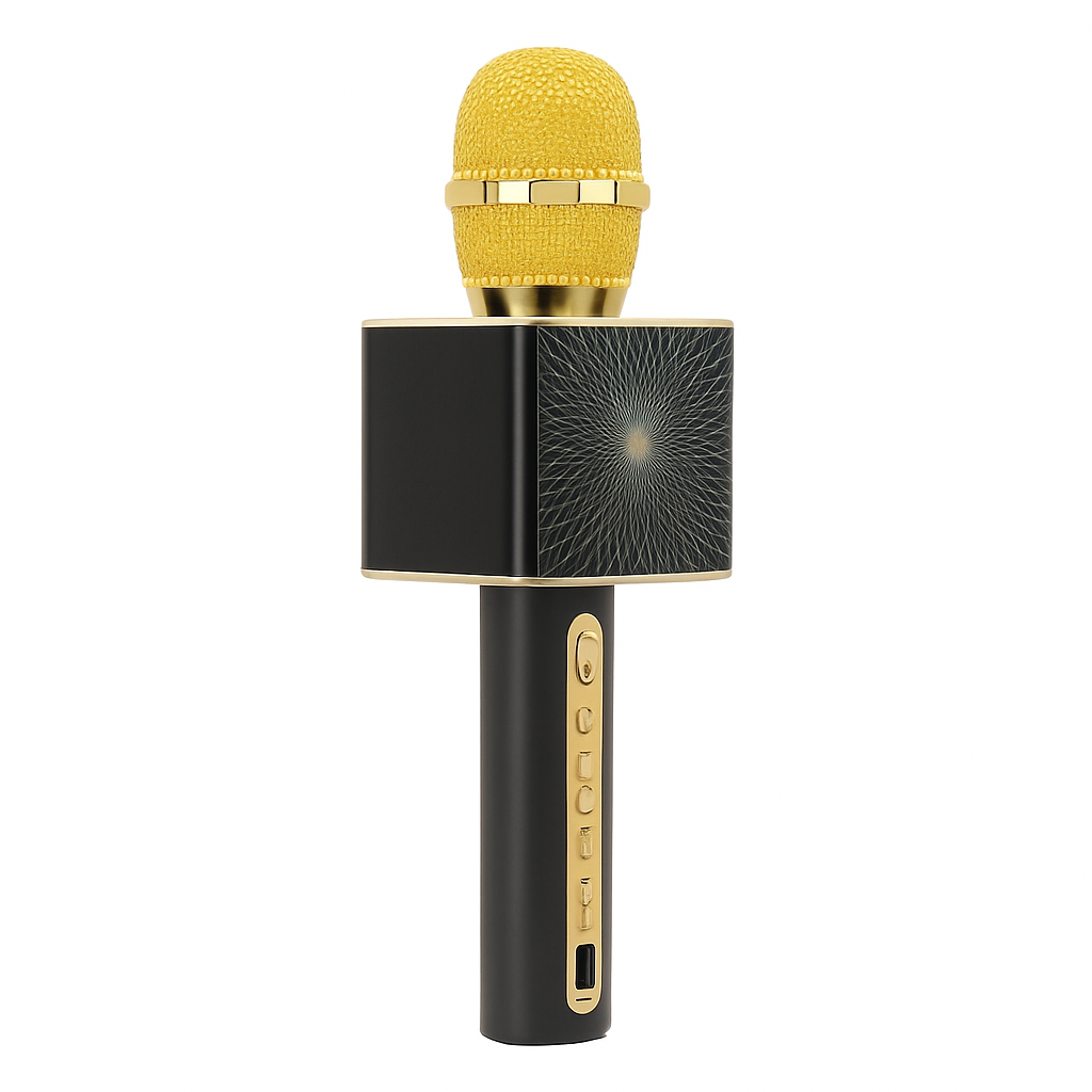 Wireless Karaoke Microphone with Built-in Speaker