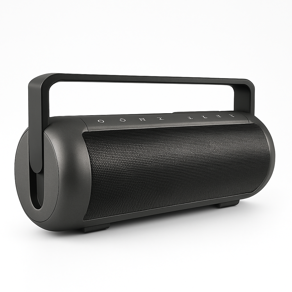 iRola Wireless Speaker Powerful Dual Subwoofer Stereo Bass Noise Cancelling w/Mic Aux-in for Camping Party