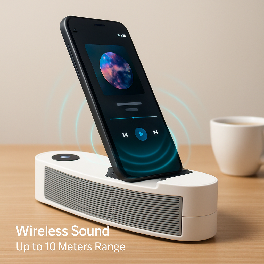 KOCASO Wireless Bracket Speaker with NFC and Hands-free Calling Function