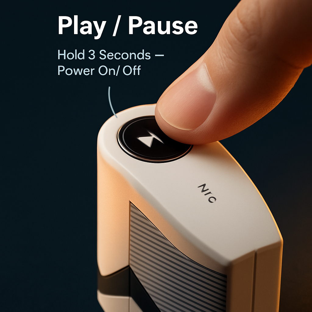 KOCASO Wireless Bracket Speaker with NFC and Hands-free Calling Function