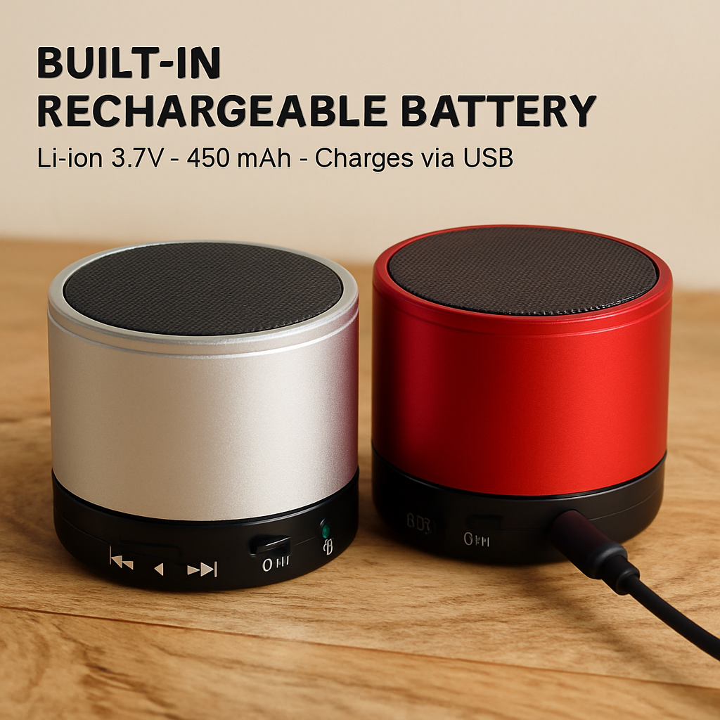 Mini Wireless Speaker for Rich Bass and Portability
