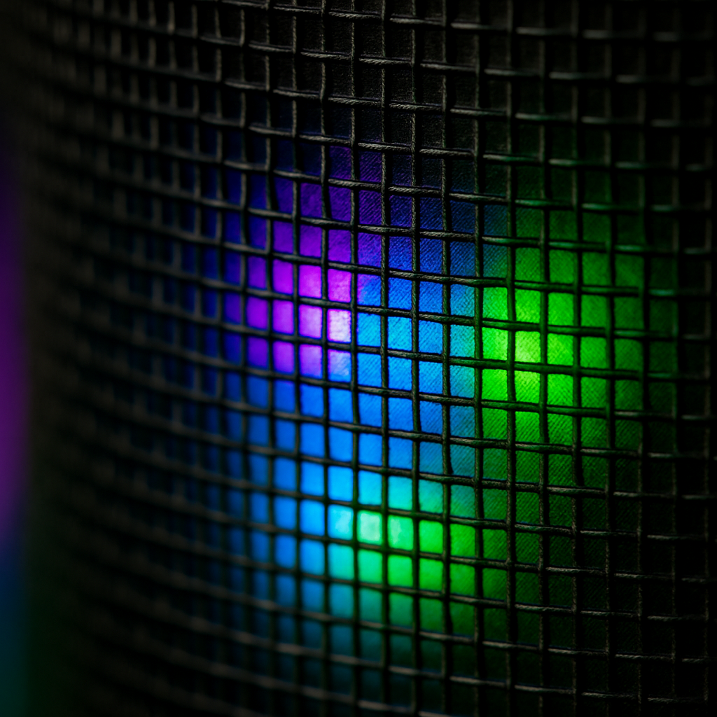 rainbow LED portable wireless speaker