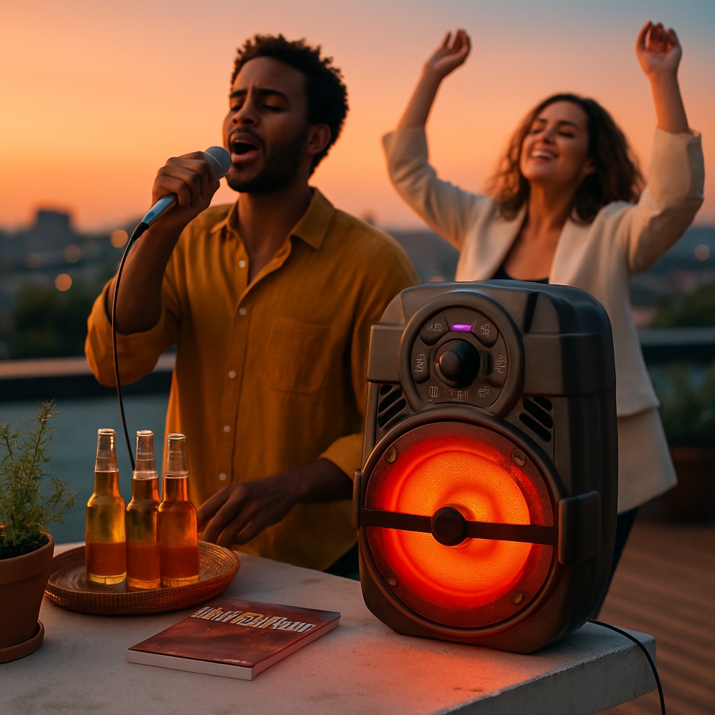 Portable PA Karaoke Speaker for Home Parties