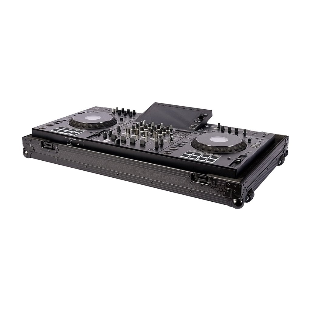 Headliner HL10023 - Headliner Pitch Black Low Profile Flight Case for XDJ-AZ w/ Wheels