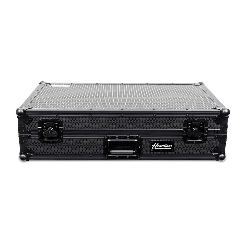 Headliner HL10016 - Pitch Black Flight Case for Rane FOUR & PERFORMER with Laptop Platform and Wheels