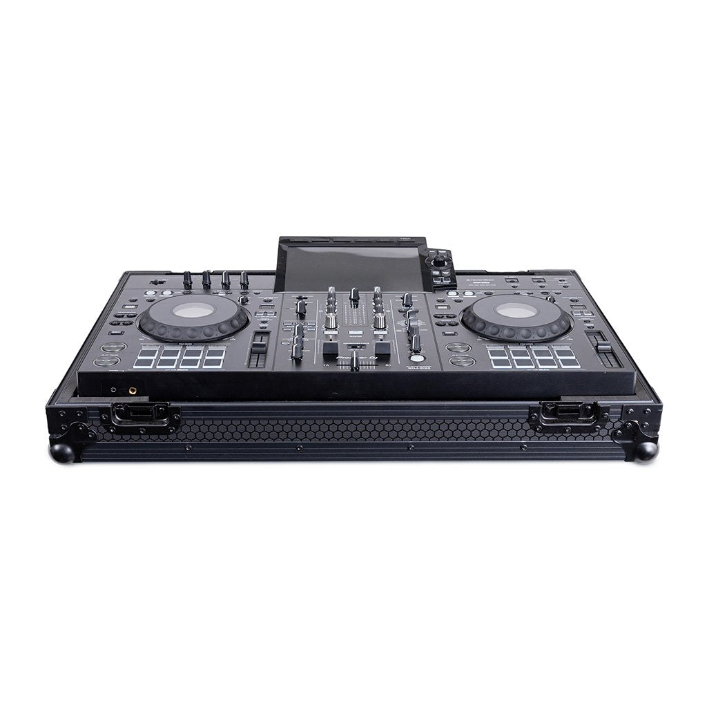 Headliner HL10019 - Pitch Black Low Profile Flight Case with Wheels for Pioneer DJ XDJ-RX3 Controller