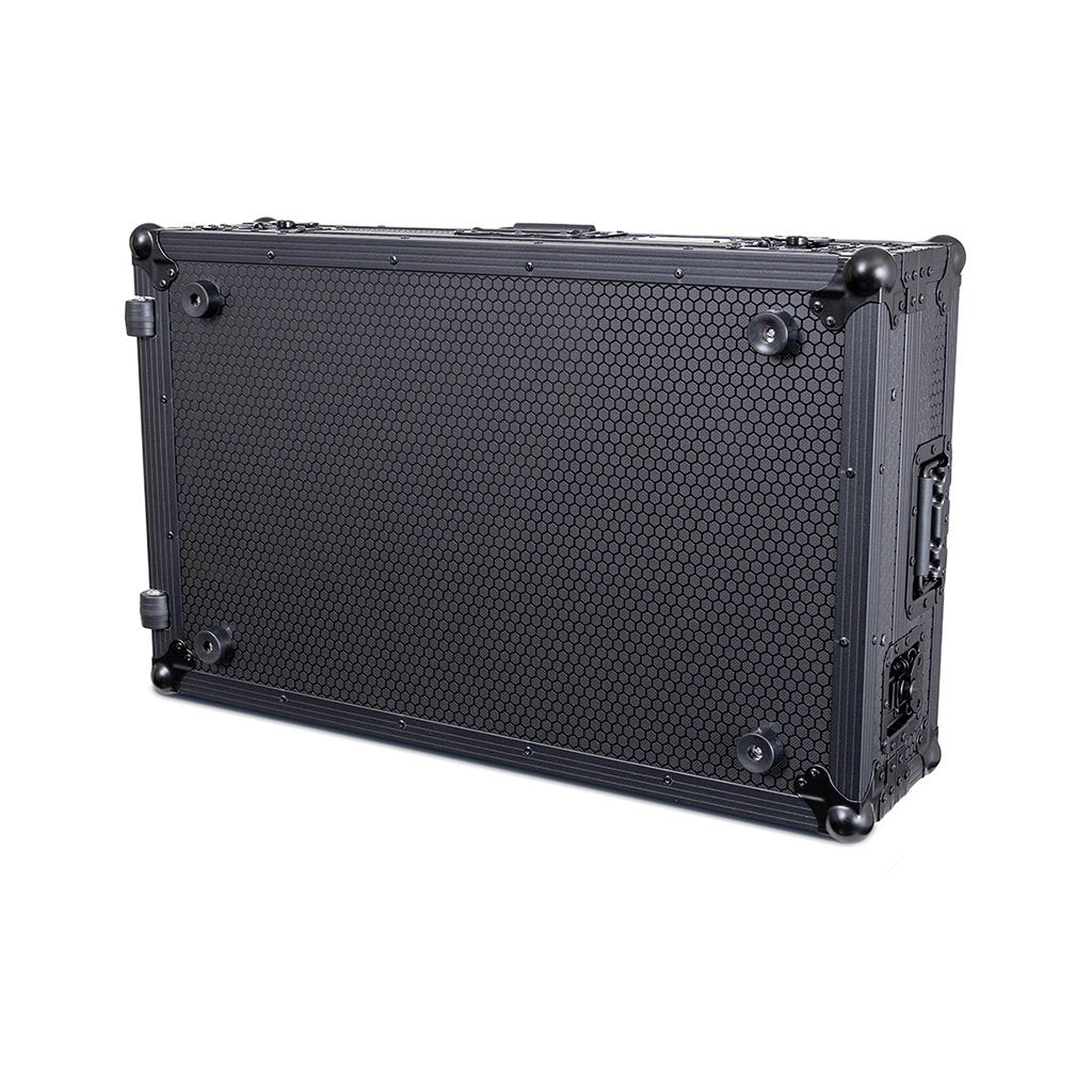 Headliner HL10021 - Pitch Black Flight Case with Laptop Platform & Wheels for Pioneer DJ DDJ-REV7