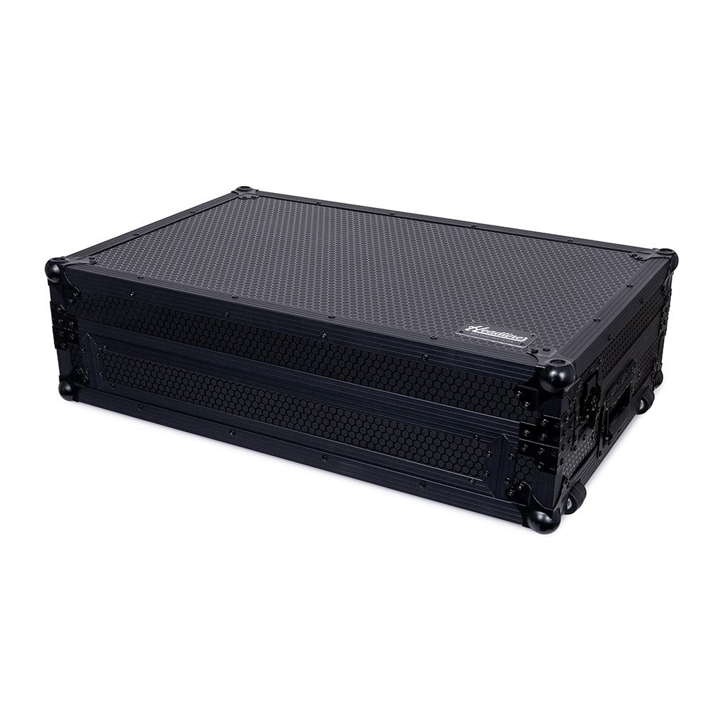 Headliner HL10027 - Pitch Black Flight Case for System One w/ Laptop Platform & Wheels